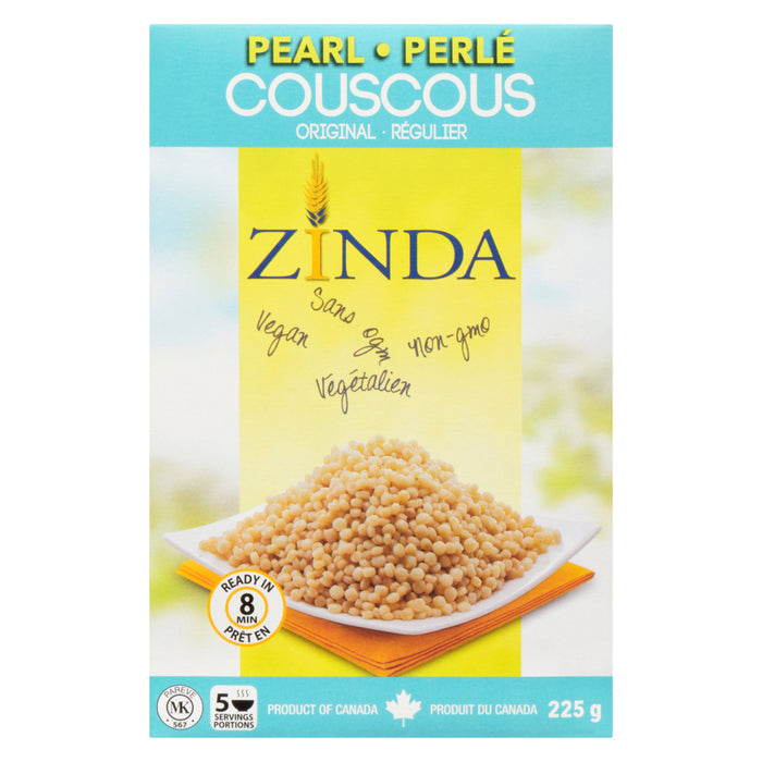 Zinda Couscous Perlé Régulier, 225 g