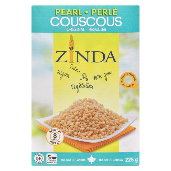 Zinda Couscous Pearl, Original, 225 g