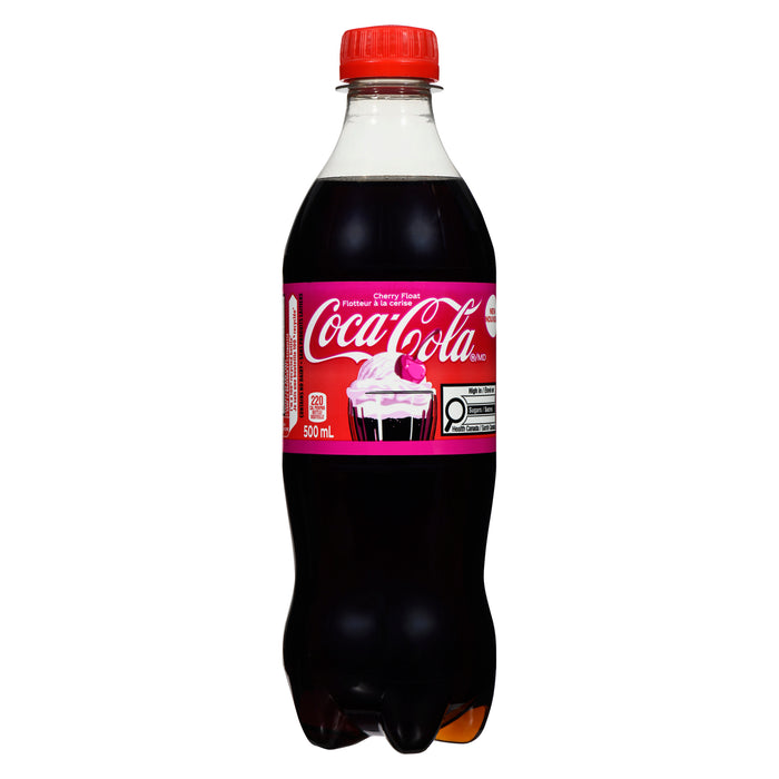 Boisson gazeuse Coca-Cola Flotteur à la cerise, 500 ml