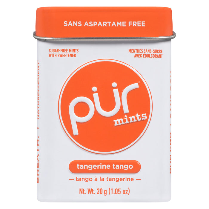 Pür Sugar-Free Mints with Sweetener Tangerine Tango, 30 g