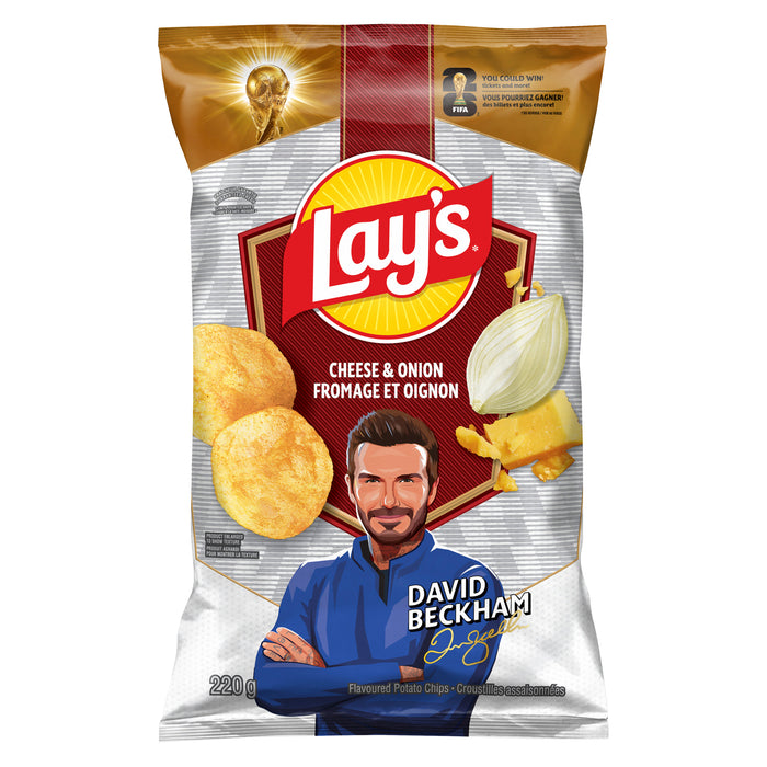 Croustilles Lay's Fromage et oignon, 220 g