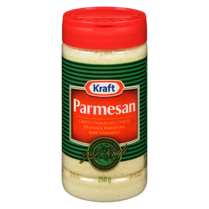 Kraft Grated Parmesan Cheese, 250 g