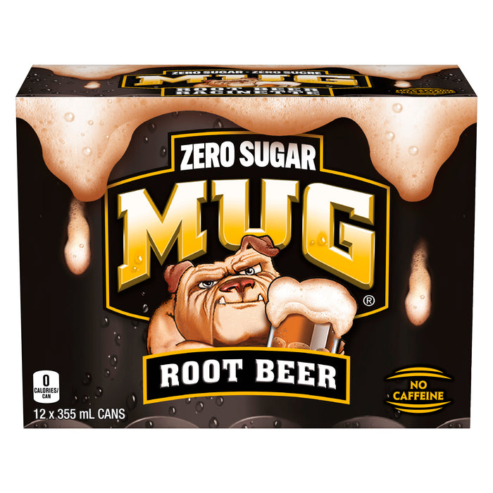 Racinette MUG Zéro Sucre, emb. de 12, 355 ml