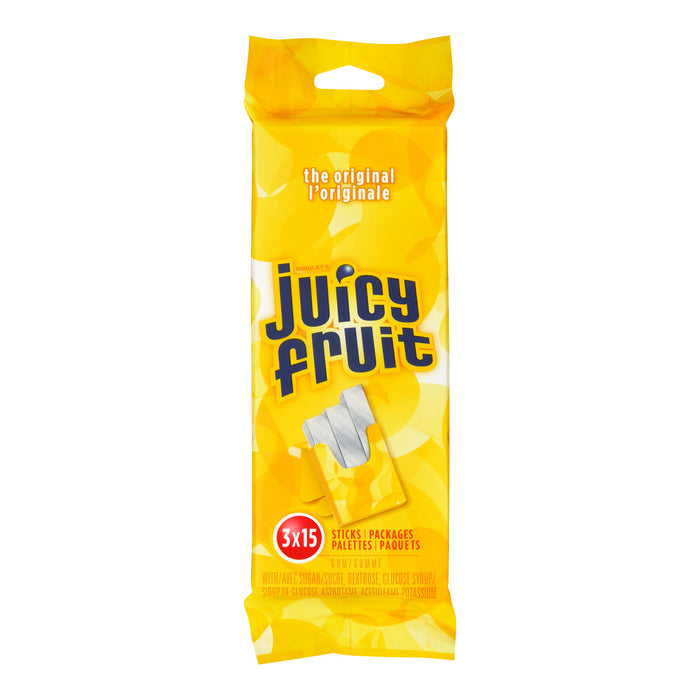 Juicy Fruit The Original Gum, 3-Pack