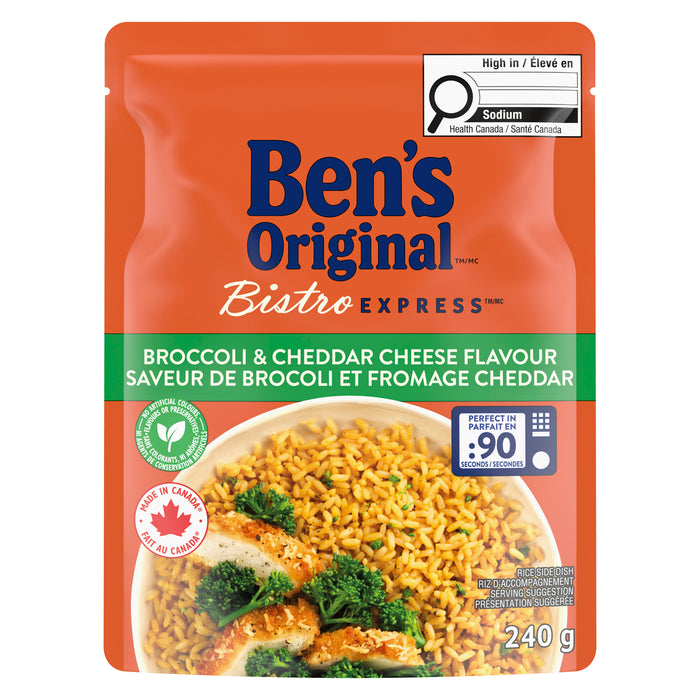 Ben's Original Bistro Express Broccoli & Cheddar Cheese Flavour, 240 g