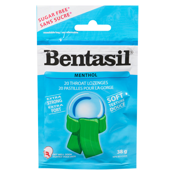 Bentasil Pastilles Menthol, emb. de 20