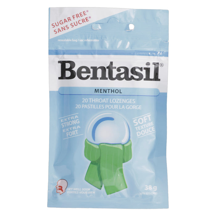 Bentasil Pastilles Menthol, emb. de 20