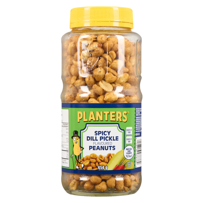 Planters Arachides Saveur de Cornichons à l'Aneth Épicés, 454 g