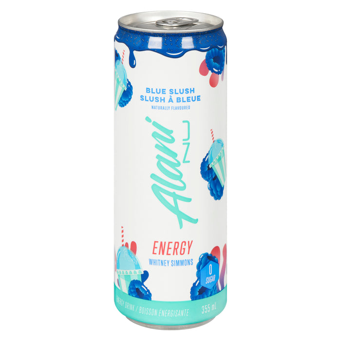 Alani Nu Energy Boisson Énergisante Slush à Bleue, 355 ml
