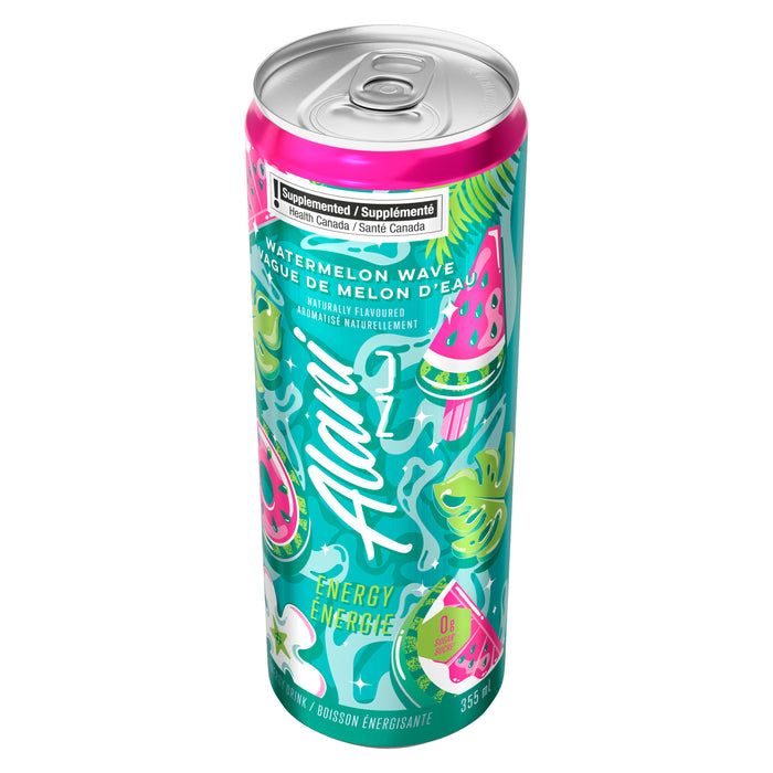 Boisson énergétique Watermelon Wave Alani Nu, 355 ml