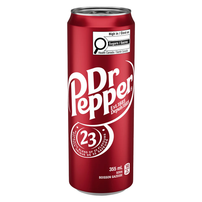 Dr Pepper Boisson Gazeuse, 355 ml