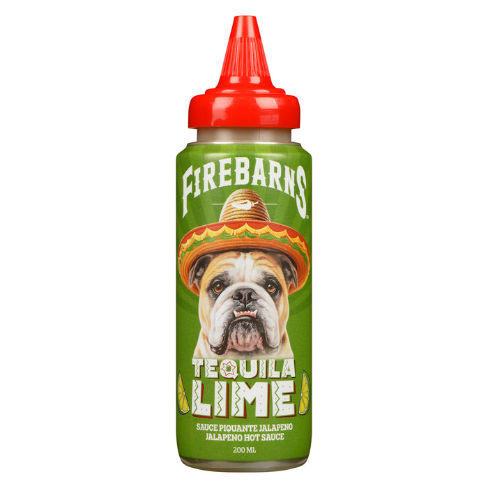 Firebarns Jalapeno Tequila Lime Hot Sauce, 200 ml