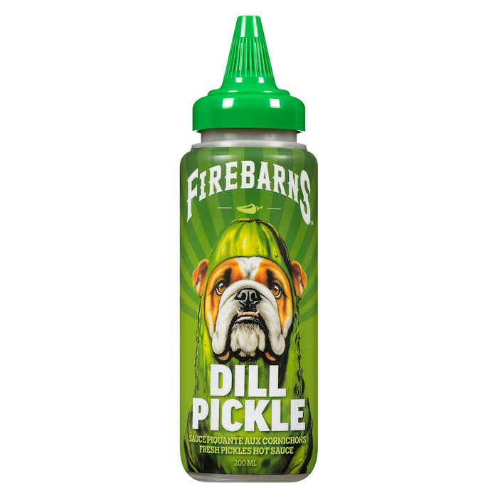 Firebarns Fresh Pickles Big Dill Hot Sauce, 200 ml