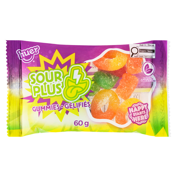 Huer Sour Plus Gummies, 60 g