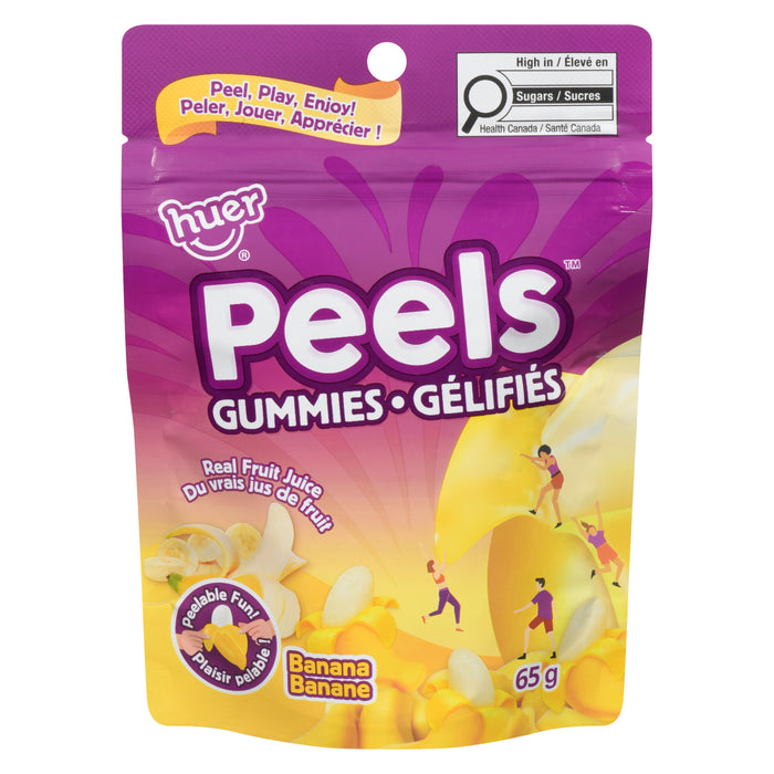 Huer Peels Gummies Banana, 65 g