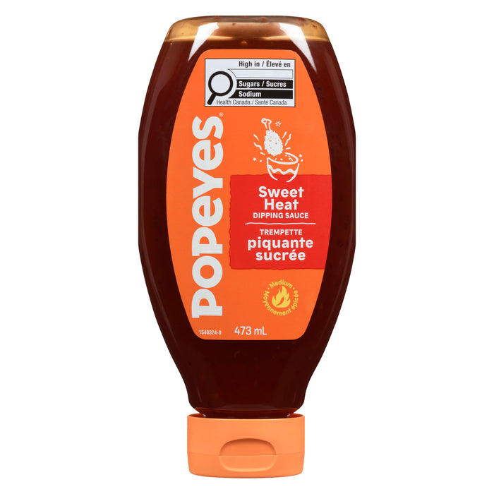 Trempette piquante sucrée Popeyes, 473 ml