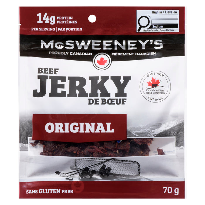Jerky de bœuf original McSweeney's – 70 g
