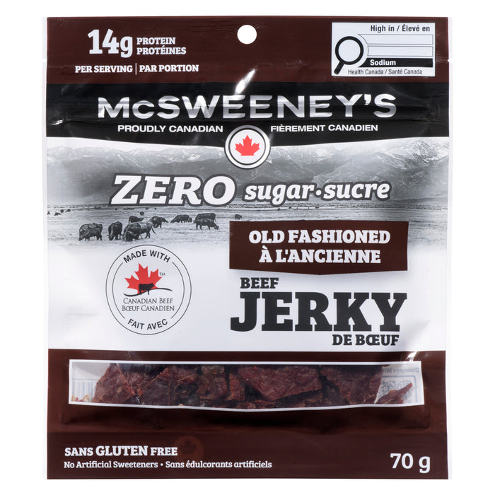 Jerky de bœuf à l'ancienne McSweeney's – 70 g