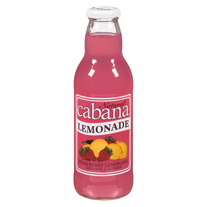 Natural Cabana Lemonade Strawberry, 591 ml