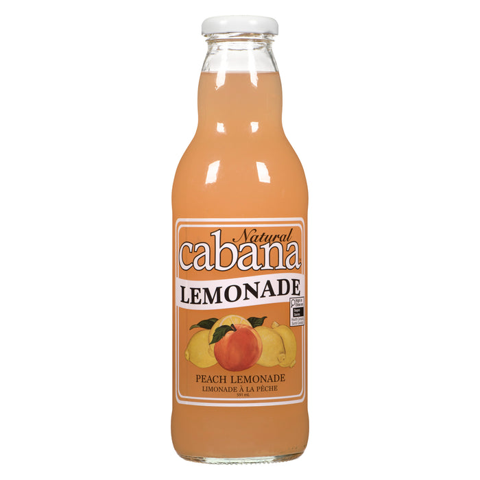 Natural Cabana Limonade à la Pêche, 591 ml