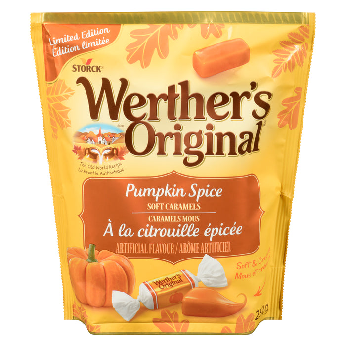 Werther's Original Pumpkin Spice Soft Caramels, 250 g