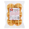 Brioches de carême aux raisins et épices La Fournée Dorée, 240 g – emb. de 6