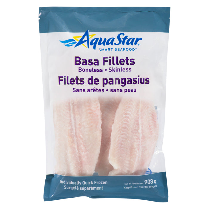 Aqua Star Boneless Skinless Basa Fillets, 908 g