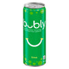 Bubly Sparkling Water Beverage, Lime, 355 ml