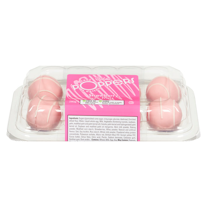 Charlotte's Cake Poppers à la fraise, 280 g