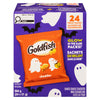 Goldfish Glow In The Dark Packs Baked Snack Crackers Cheddar, 24-Packs