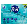 Savon en barre déodorant à la vitamine E Aqua rafraîchissante Zest, 4 savons