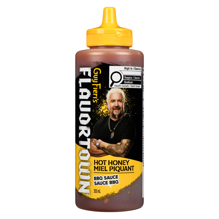 Sauce barbecue au miel épicé Flavortown Guy Fieri’s, 355 ml