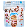 Mini-barres AERO Scoops au chocolat au lait avec fourrage à la crème glacée, 170 g, lot de 20