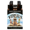 Virgil's Root Beer Soda Bottles, 355 ml x 4-Pack