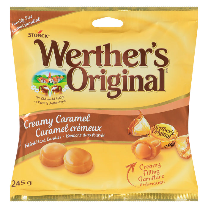 Werther's Original Filled Hard Candies Creamy Caramel, 245 g