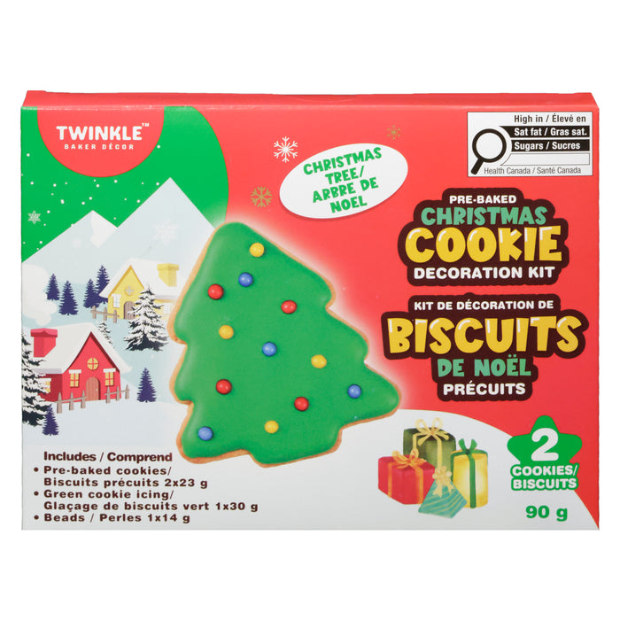 Twinkle Baker Decor Pre-Baked Cookie Decoration Kit, 90 g, 2-Pack