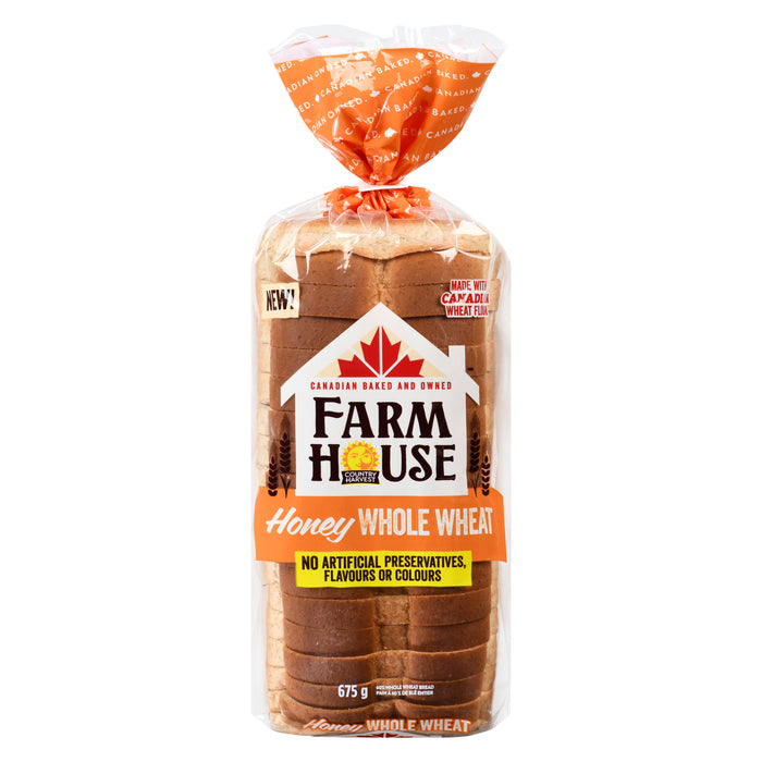 Pain complet au miel Farmhouse 60 %, 675 g
