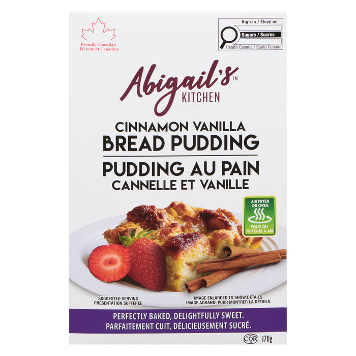 Abigail's Kitchen Cinnamon Vanilla Bread Pudding, 170 g