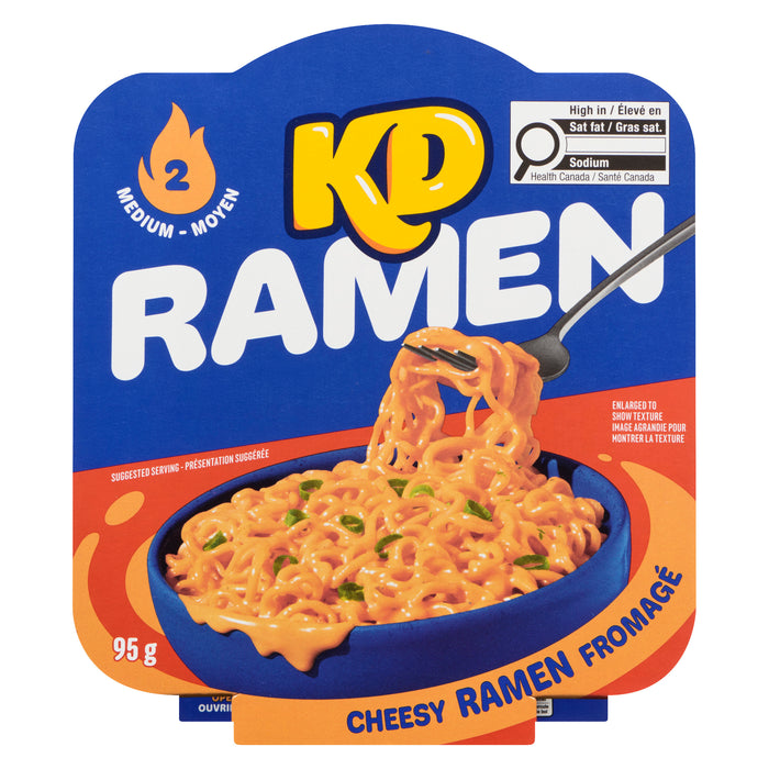 Ramen fromagé KD, moyen, 95 g, emb. de 2