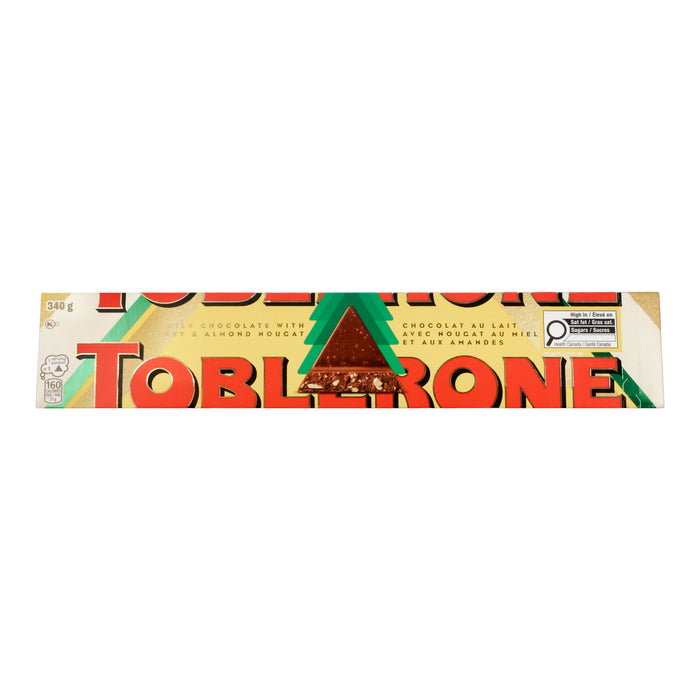Toblerone Milk Chocolate Festive Bar, 340 g