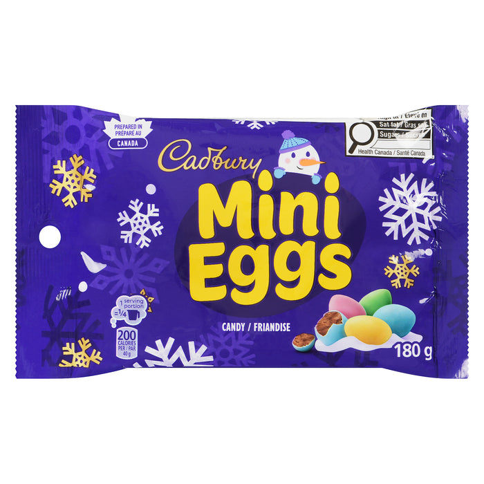 Mini-œufs pour Noël Cadbury, 180 g