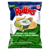Ruffles Creamy Dill Pickle Potato Chips, 180 g