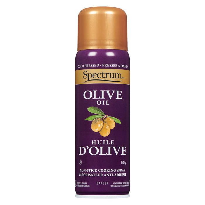 Enduit à cuisson antiadhésif Spectrum, huile d’olive, 170 g