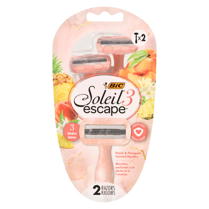 BIC Soleil Escape Disposable Razors, 2-Pack