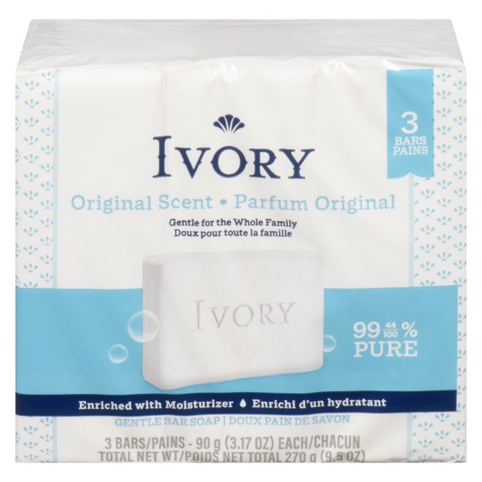 Ivory Original Bar Soap, 3-Pack