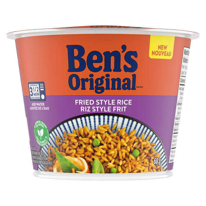 Contenant de riz Riz style frit Ben's Original – 68 g