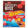 Breton Bites Hot Wheels Snack Crackers Ketchup Flavour, 160 g