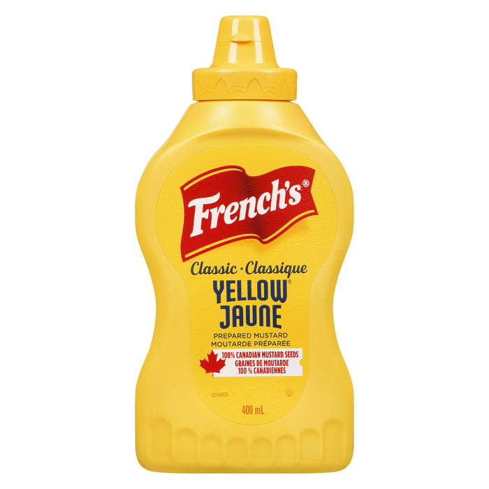 French's Classic Yellow Prepared Mustard, 400-ml