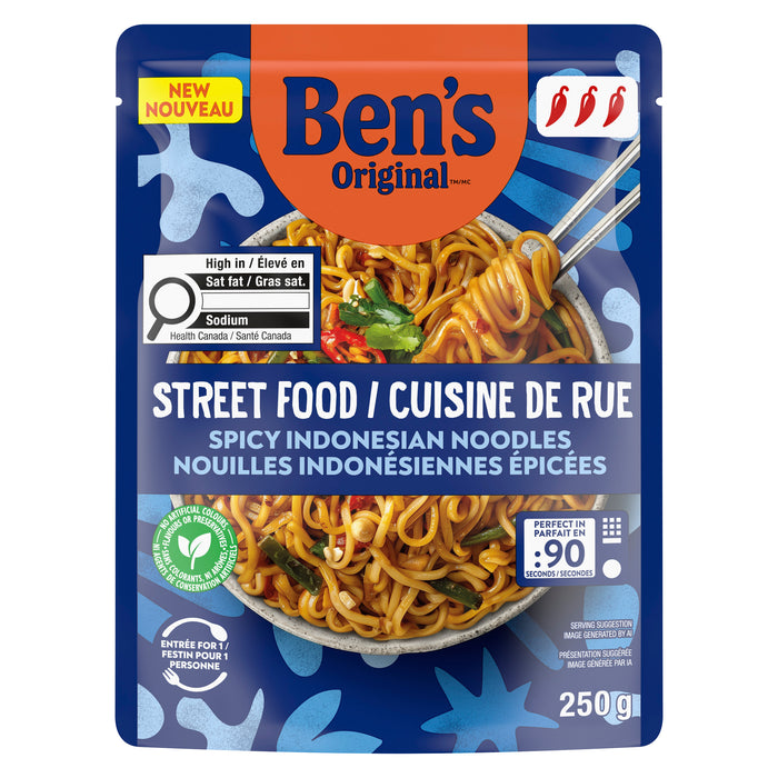 Ben's Original Street Food Spicy Indonesian Noodles, 250 g