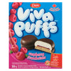 Viva Puffs Raspberry Chocolate Covered Marshmallow Cookies - 300g